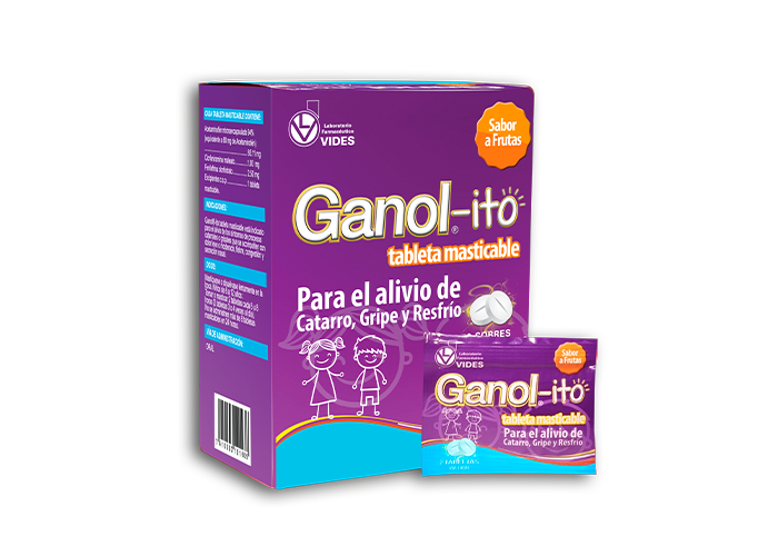 Ganol-ito 500 tableta masticable