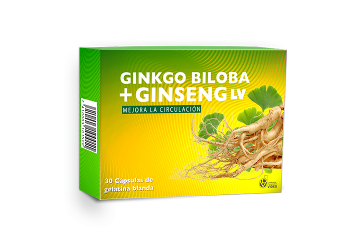 Ginkgo Biloba + Ginseng Lv