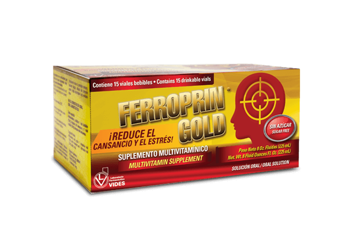 Ferroprin Gold 15 viales