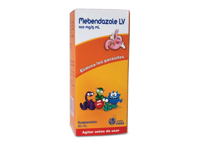 Mebendazol De 100mg En Niños